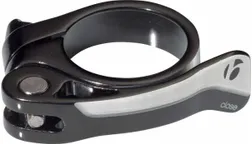 Sadelstolpsklamma Bontrager med snabblås 36.4 mm svart