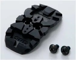 Shimano Cleat Cap & Bolts Black - One Size Fits All