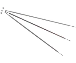 Eker SRAM S80 bladed straight-pull inkl. nippel fram 236 mm silver 3-pack