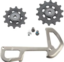 Rulltrissor med keramiska lager + inre bakv&auml;xelkorg SRAM XX1 Eagle 12 v&auml;xlar gr&aring;