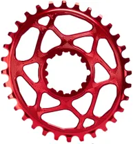 Eturatas absoluteBLACK Oval NarrowWide Boost 148 SRAM Direct Mount 32T punainen