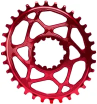 Drev AbsoluteBlack Oval Race Face Cinch 9-12 v&auml;xlar 28T r&ouml;d