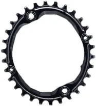 Eturatas absoluteBLACK Oval NarrowWide 104 bcd 34T musta