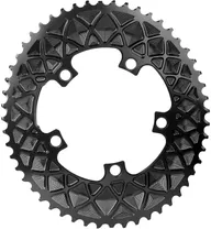 Drev AbsoluteBlack Premium Oval Road 2X 110 bcd SRAM hidden bolt 52T svart