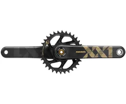 Vevparti SRAM XX1 Eagle 1 x 12 v&auml;xlar DUB Boost direct mount 34T 170 mm svart/guld