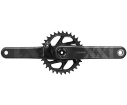 Vevparti SRAM XX1 Eagle Fat Bike 5" 1 x 12 v&auml;xlar DUB direct mount 30T 175 mm svart/svart