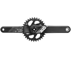 Vevparti SRAM X01 Eagle Fat Bike 5" 1 x 12 v&auml;xlar DUB direct mount 30T 175 mm svart/svart