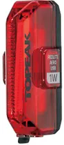 Baklampa Topeak Redlite Aero USB 1W svart