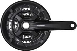 Vevparti Shimano FC-MT210-3 3 x 9 v&auml;xlar 44/32/22T 170 mm svart m. kedjeskydd