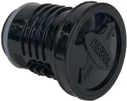 Kierrekorkki termospullo musta