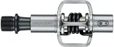 Cykelpedaler Crankbrothers Eggbeater 1 silver/svart inkl. pedalklossar