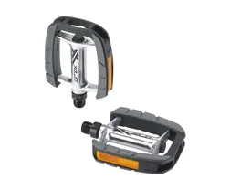 Cykelpedaler XLC PD-C08 silver/svart