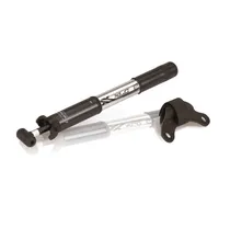 XLC Minipumppu MTB Pu-M02 7 Bar hopea/Sz. 220mm Alu Kaksip&auml;inen