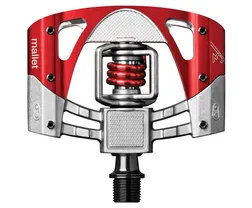 Cykelpedaler Crankbrothers Mallet 3 grå/röd