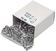 Ekernippel DT Swiss mässing 2.0 x 12 mm silver