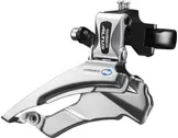 Framväxel Shimano Altus FD-M313 3 växlar high clamp dual pull 63-66°