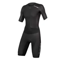 Triathlon-puku Endura Qdc Drag2Zero S/S Sst Ii Naisten musta