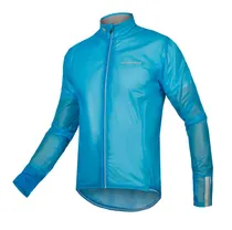 Jacka Endura FS260-Pro Adrenaline Race Cape II blå