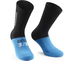 Cykelstrumpor Assos Ultraz Winter Socks EVO Svart