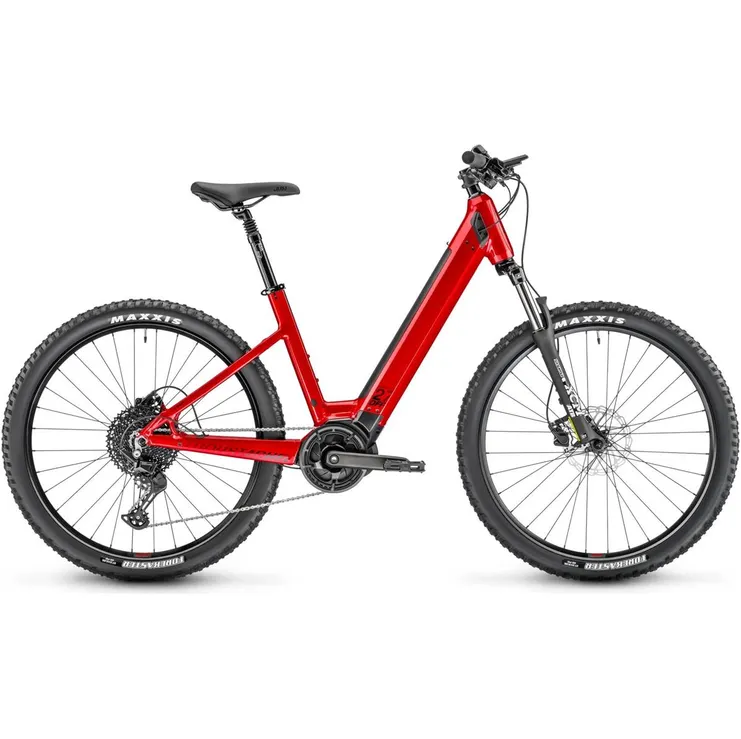 El MTB Moustache Samedi 27 Off 2 Open Smart System Röd - Elcykel ...