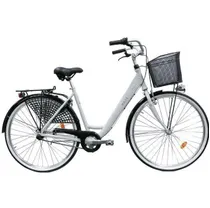 Damcykel MADE Viola City 3-växlad 28" vit