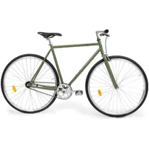 Herrcykel Kronan Rask H1 Singlespeed olivgrön