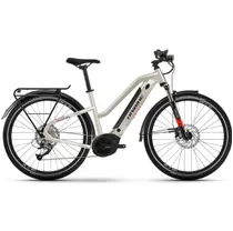 Elcykel hybrid Haibike Trekking 4 Mid Beige 