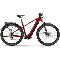 Elcykel hybrid Haibike Trekking 5 High Röd 