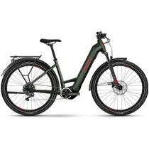 Sähköpyörä hybridi Haibike Trekking 5 Low Vihreä
