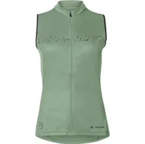 Pyöräilypaita Vaude Posta Full-Zip SL Tricot Women Willow Green