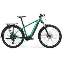 El MTB Merida eBig.Nine 400 EQ grön