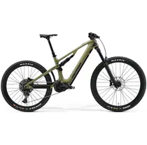 El MTB Merida eOne-Sixty 6000 grön/svart