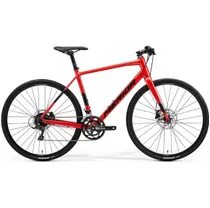 Hybridcykel Merida Speeder 200 röd/svart