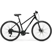 Hybridcykel Merida Crossway 100 dam svart/silver
