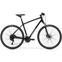 Hybridcykel Merida Crossway 100 herr svart/silver