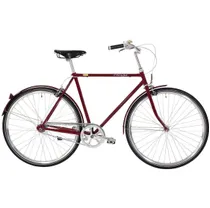 Herrcykel Bike by Gubi 8-växlar french bordeaux