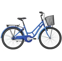 Barncykel Blue Winther Granny 7-växlad blå 24"
