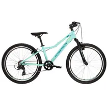 Barncykel Kross Lea JR 1.0 24" akvamarin/grön