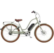 Elcykel Electra Townie Go! 5i EQ Step-Thru Grön