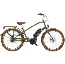 Elcykel Electra Townie Go! 5i EQ Step-Over Grön