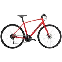 Hybridcykel Trek FX 2 Disc röd