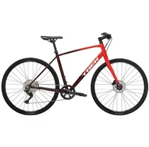 Hybridcykel Trek FX 3 Disc röd