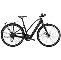 Elcykel Trek FX+ 2 Stagger Dam Svart