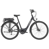 Elcykel Trek Verve+ 1 Lowstep 400 Wh svart
