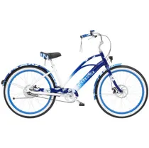Elcykel Electra Shibori Cruiser Go! Blå
