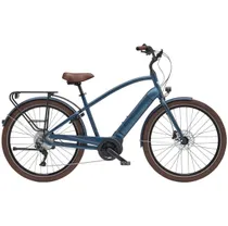 Elcykel Electra Townie Path Go! 10D EQ Step-Over Blå