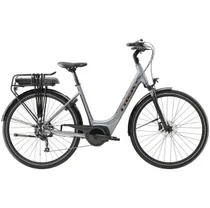 Elcykel Trek Verve+ 1 Lowstep 400wh Dam Grå