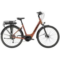 Elcykel Trek Verve+ 1 Lowstep 500wh Dam Orange