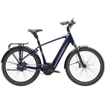 Elcykel Trek District+ 5 400 WH Blå