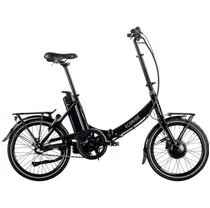 Hopfällbar Elcykel Ecoride Flexer 20 AXS Fold H-3 svart